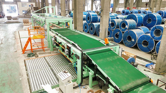 6Hi লেভেলার রোটারি কাঁচি ফ্লাই কাঁচি দৈর্ঘ্য লাইন SUS স্টেইনলেস স্টীল 0.2 - 2 X 850 কাটা